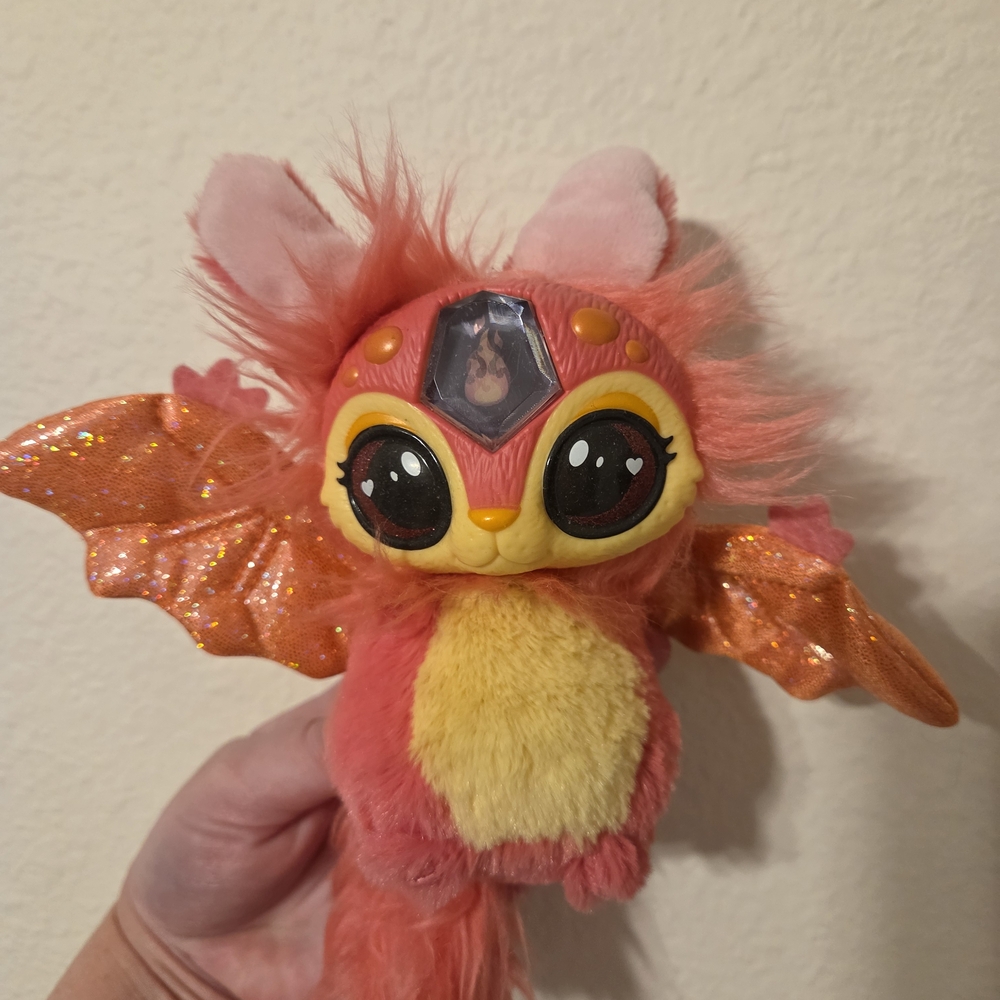 Magic Mixies Magical Gem Surprise Cauldron Fire Magic Plush
